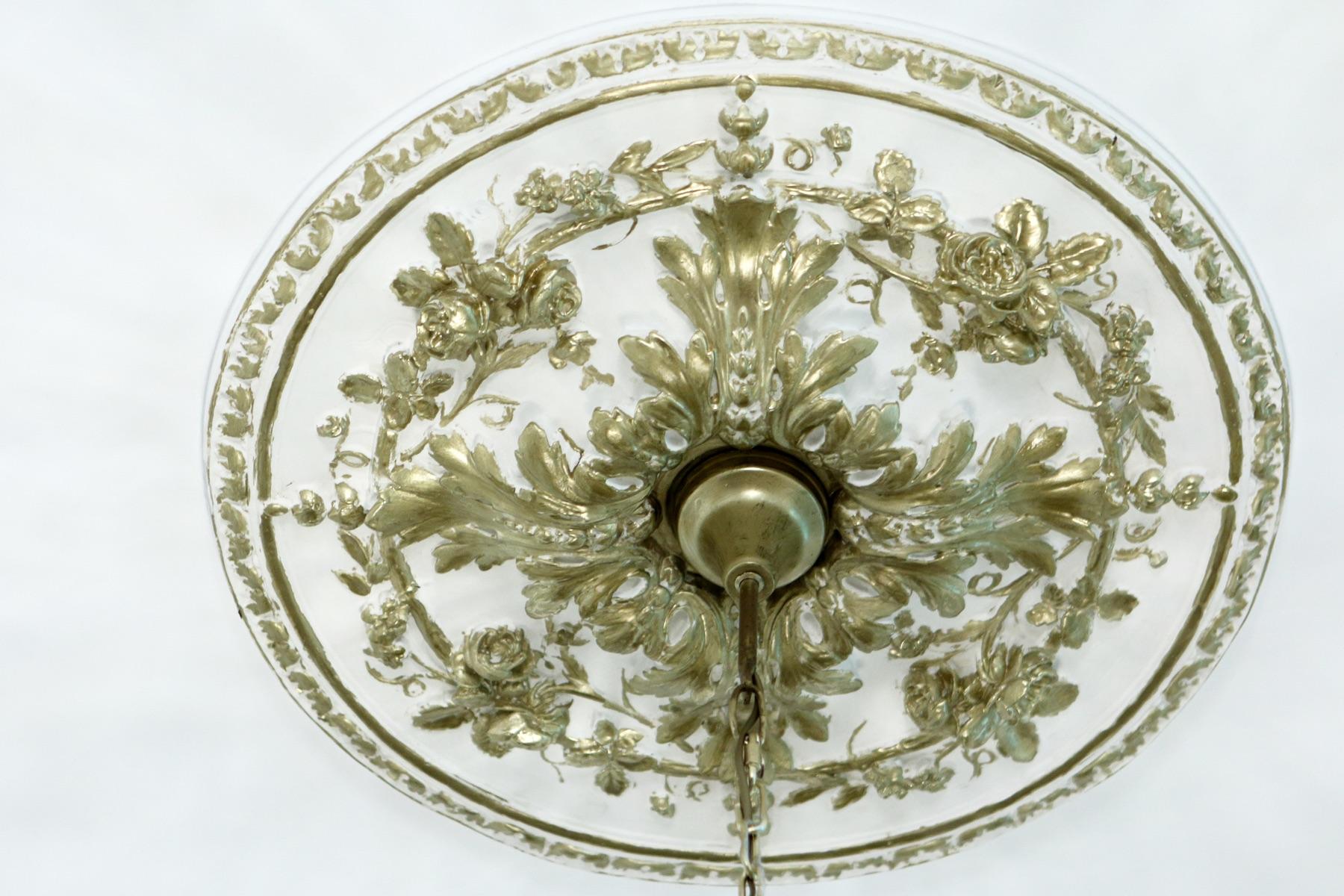 Plaster ceiling rosette — DeCorGips